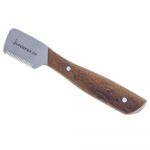 Groomer.dk Danish Classic Knife - klasikinis trimeris su medine rankena
