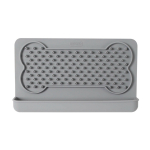 Dexas Snack & Distract - silikoninis laižymo kilimėlis su ki&scaron;ene, horizontalus