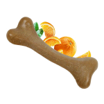 Dashi Fruity Bone Orange - &scaron;uns kramtomasis žaislas su apelsinų skoniu