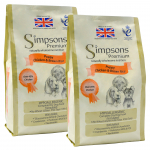 Simpsons Premium Puppy Chicken & Rice - maistas &scaron;uniukams, vi&scaron;tiena ir ryžiai