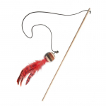 Cat&Rina Katės kamuoliuko lazdelė - katės lazdelė su varpeliu