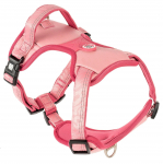 Max&Molly Sport Harness Matrix 2.0 Rose - reguliuojami &scaron;unų pakinktai, su QR identifikatoriumi, pastelinės rožinės spalvos