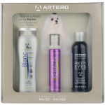 Artero Cosmetic Pack Maltese - kosmetikos rinkinys &scaron;unų veislėms su &scaron;viesios spalvos kailiu