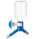 Madan dvigubas vandens adapteris su buteliu - dviguba automatinė girdykla naminiams gyvūnams, su buteliu