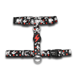 Dashi Classy Betty Atgalinė Petne&scaron;a - reguliuojama apsauginė petne&scaron;a &scaron;unims, Betty Boop ra&scaron;tas