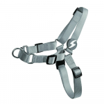 Dashi Solid Front Harness Grey - Norvegi&scaron;ko stiliaus pakinktai &scaron;unims, neleidžiantys traukti