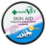 Nano Vet Skin Aid - kremas odos pokyčiams gyvūnams, su propoliu ir nano sidabru