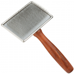 Show Tech Slicker Brush Rosewood L - pudelio &scaron;epetys i&scaron; raudonmedžio