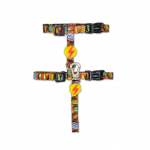 Dashi Boom kačių pakinktai + pavadėlis - kačių pakinktų ir pavadėlio komplektas, komiksų ra&scaron;tas