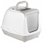 Record Home kačių kraiko dėžė - uždara kraiko dėžė katėms, su papildomu dangčio atidarymu