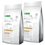 Nature&rsquo;s Protection Superior Care Sensitive Skin & Stomach Adult Small Breeds Lamb - maistas jautriems mažų veislių &scaron;unims su ėriena