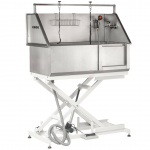 Blovi nerūdijančio plieno pakeliamoji vonia - nerūdijančio plieno priežiūros vonia su elektriniu kėlimu ir stumdomomis durimis