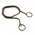 Show Tech Snake Chain Anthracite - eleganti&scaron;ka antracito spalvos parodų grandinėlė, metalinė