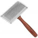 Show Tech Slicker Brush Rosewood M - pudelio &scaron;epetys, pagamintas i&scaron; raudonmedžio