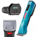 Heiniger Opal 2 - greičio be&scaron;epetėlinis kirpimo ma&scaron;inėlė - profesionali, dviejų greičių belaidė kirpimo ma&scaron;inėlė su a&scaron;menimis (1,5 mm) ir ne&scaron;iojimo dėklu - veikia su baterijomis