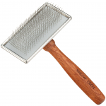 Show Tech Slicker Brush Rosewood S - pudelių &scaron;epetys i&scaron; raudonmedžio