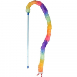 Flamingo Cat Yowly Dangler Caterpillar - pūkuota, tra&scaron;kanti vik&scaron;ro lazdelė katėms