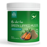 Pokusa Raw Diet Lipped Mussel - natūralus papildas i&scaron; Naujosios Zelandijos žaliųjų midijų, palaiko sąnarių funkciją.