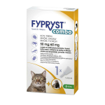 Fypryst Combo 50mg/60mg - la&scaron;ai nuo blusų ir erkių katėms ir &scaron;e&scaron;kams
