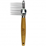 Bamboo Groom Dematting Rake - bambukinės &scaron;ukos dideliems &scaron;unims