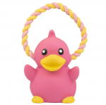 Max&Molly Miss Daisy - &scaron;uns žaislas su virve, lateksinė antis su cypliuku