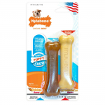 Nylabone Puppy Twin Pack - kramtomi žaislai &scaron;uniukams dygstant dantims