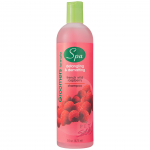 Pet Silk Spa Formula French Wild Raspberry &scaron;ampūnas - drėkinamasis &scaron;ampūnas, palengvinantis kailio i&scaron;&scaron;ukavimą, su aviečių kvapu, koncentratas 1:16