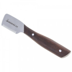 Groomer.dk Danish Classic Knife - klasikinis trimeris su medine rankena