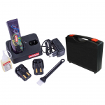 Heiniger Saphir Style - profesionalus belaidis kirpimo ma&scaron;inėlė su baterijomis ir dėklu, komplektas be peilio