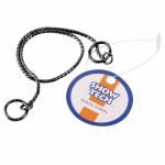 Show Tech - eleganti&scaron;ka metalinė &scaron;unų grandinė, parodoms 30 cm x