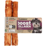 Flamingo Boost Kolagenas 50g - kolageno skanėstai &scaron;unims, la&scaron;i&scaron;os lazdelės 2 vnt.