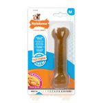 Nylabone Puppy Chicken - saugus kramtomasis žaislas &scaron;uniukams, vi&scaron;tienos skonio kaulas