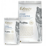 Eden Fish Cuisine Dydis M/L - maistas vidutinių ir didelių veislių &scaron;unims su la&scaron;i&scaron;a, silkėmis ir upėtakiais