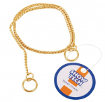 Show Tech - eleganti&scaron;ka metalinė &scaron;unų grandinė, parodoms 30 cm x