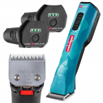 Heiniger Opal 2 - Greičio Be&scaron;epetėlinis Kirpimo Ma&scaron;inėlė - profesionali, dviejų greičių belaidė kirpimo ma&scaron;inėlė su peiliuku (1,5 mm) ir ne&scaron;iojimo dėklu - baterijos įtrauktos