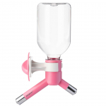 Madan dvigubas vandens adapteris su buteliu - dviguba automatinė girdykla naminiams gyvūnams, su buteliu