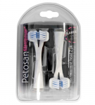 Petosan Sonic Silent Power L 2 vnt. - keičiamieji antgaliai elektriniam dantų &scaron;epetėliui