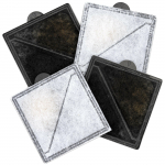 PetSafe augintinių fontano jonų - X filtrai 4 vnt. - Jonų mainų anglies filtrai fontanams, suderinami su Viva ir Outlast modeliais