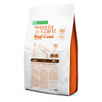 Nature&rsquo;s Protection Superior Care Red Coat Adult All Breeds Salmon - maistas raudoniems visų veislių &scaron;unims, su la&scaron;i&scaron;a ir kriliu