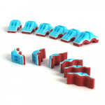 Karhia &scaron;ukos kailiui 1 vnt. - keičiama &scaron;ukavimo letena storiems kailiams, skirta Karhia Pro kirpimo ma&scaron;inėlei