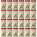 Simpsons Premium vi&scaron;tiena, elniena ir silkė - &scaron;lapias &scaron;unų maistas su vi&scaron;tiena, elniena, la&scaron;i&scaron;a, silke ir daržovėmis, be grūdų - 24x 400g