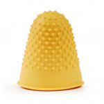 Guminis kirpimo pir&scaron;tas, dydis L, geltonas - 1 vnt.