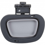 Dexas sulankstomas narvo dubuo didelis - sulankstomas, silikoninis narvo dubuo - pilkas