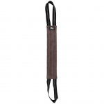 Julius - K9 odinis traukimo žaislas be užpildo - odinis traukimo žaislas &scaron;unims, be užpildo, su 2 rankenomis