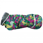 Toppa Pomppa Harness Trail - labai &scaron;iltas žiemos &scaron;varkas &scaron;unims, su diržo anga, daugiaspalviai lapai