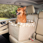 PetSafe Happy Ride Seat Tan - automobilių sėdynė &scaron;unims, smėlio spalvos