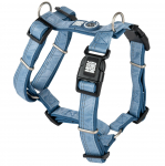 Max&Molly Comfort Harness Matrix 2.0 Ocean - mink&scaron;tas &scaron;unų pakinktis su QR identifikatoriumi ir reguliuojamu dydžiu