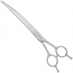 Yento Fanatic Series lenktos žirklės - profesionalios lenktos žirklės, pagamintos i&scaron; anglinio nerūdijančio plieno