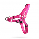 Dashi Solid Front Harness Pink - nesitraukiantys norvegi&scaron;ki &scaron;unų pakinktai, rožiniai