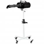 Shernbao Typhoon juodas stovimas džiovintuvas 3000W - galingas, dviejų variklių stovimas džiovintuvas 150 l/s, juodas